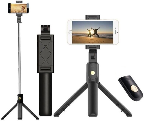 Kijek do selfie tripod bluetooth statyw pilot BT