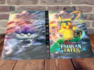 Album klaser na karty Pokemon Pikachu Paldean 432 szt 3D duży xxl