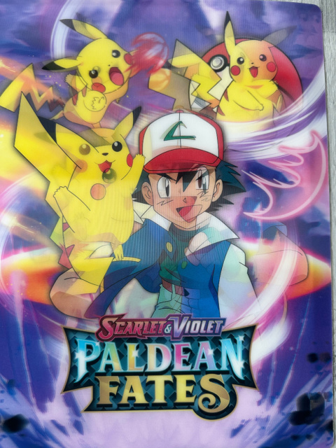 Album klaser na karty Pokemon Pikachu Ash Ketchum 432 szt 3D duży xxl