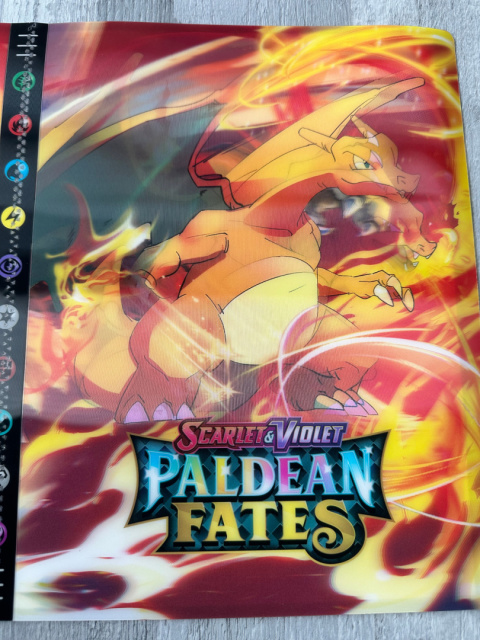 Album klaser na karty Pokemon Charizard 432 szt 3D duży xxl