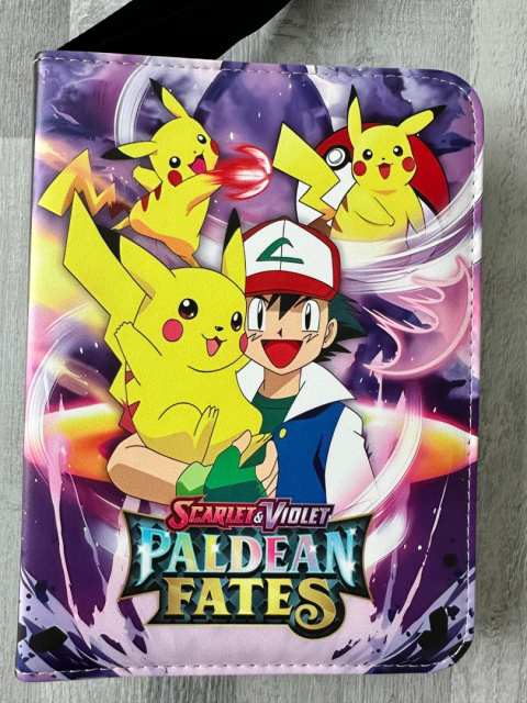 Album segregator na 400 kart Pokemon Pikachu Paldean Faces Scarlet