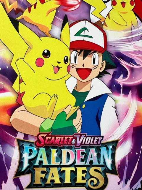 Album segregator na 400 kart Pokemon Pikachu Paldean Faces Scarlet