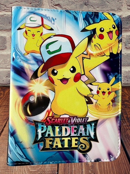 Album segregator na 400 kart Pokemon Pikachu Paldean Faces Scarlet