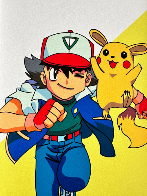 Album segregator na 400 kart Pokemon Pikachu Ash Ketchum