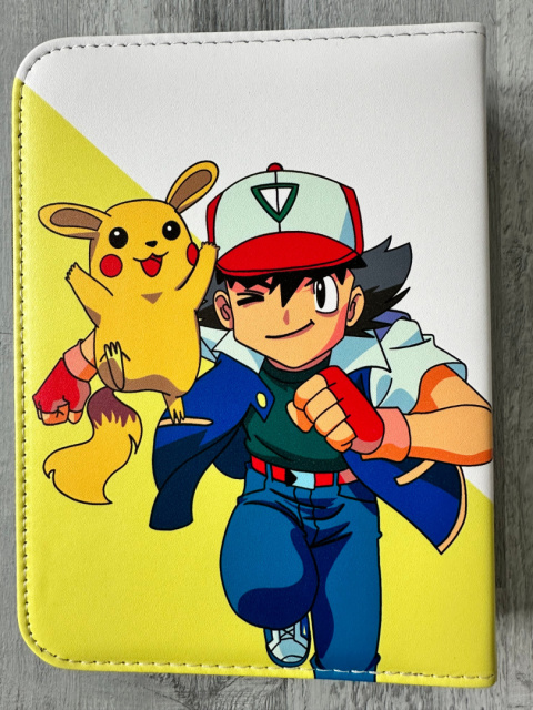 Album segregator na 400 kart Pokemon Pikachu Ash Ketchum