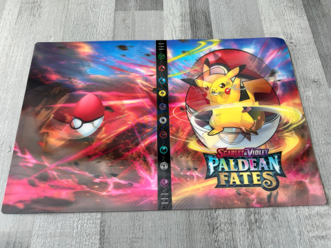 Album klaser na karty Pokemon Pikachu 432 szt 3D duży xxl