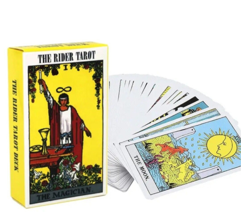 Zestaw klasycznych kart do tarota karty tarota the rider tarot wróżby