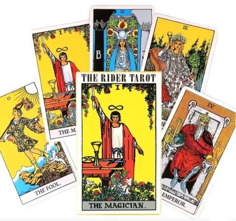 Zestaw klasycznych kart do tarota karty tarota the rider tarot wróżby