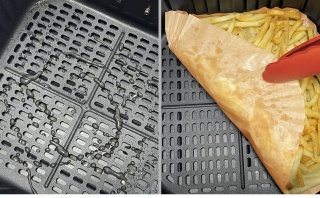 100x Papierowe wkłady do frytkownicy beztłuszczowej Air Fryer