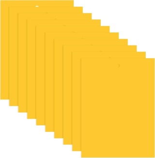 20x Żółte lepy do doniczek na owady ziemiórki mszyce muszki 10x15