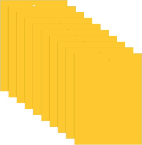 20x Żółte lepy do doniczek na owady ziemiórki mszyce muszki 10x15