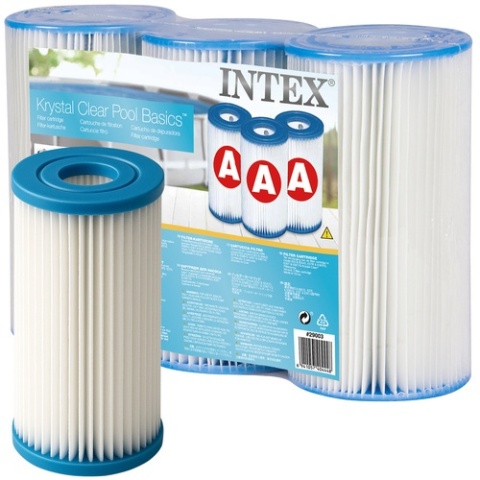 3x Filtr do pompy basenowej INTEX Typ A 3x Filtr do pompy basenowej INTEX Typ A