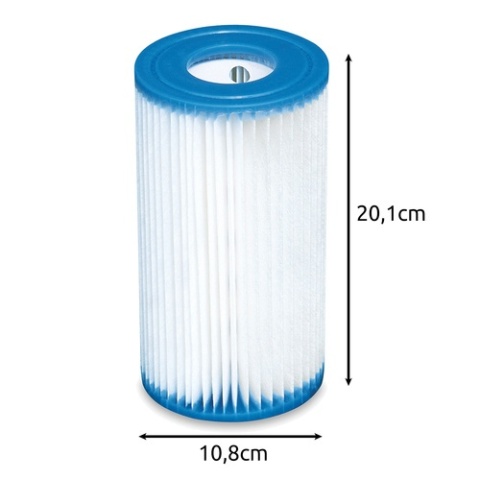 3x Filtr do pompy basenowej INTEX Typ A 3x Filtr do pompy basenowej INTEX Typ A