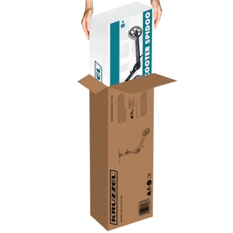 Hulajnoga miejska Spidoo składana duża dla dzieci duże koła lekka