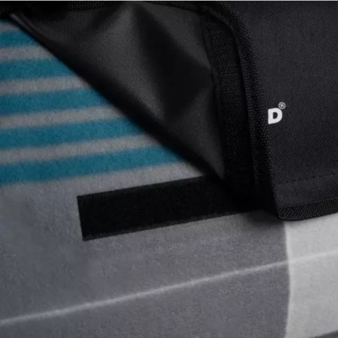 Koc plażowy piknikowy duża mata z izolacją 200 x 200cm wodoodporna polarowa