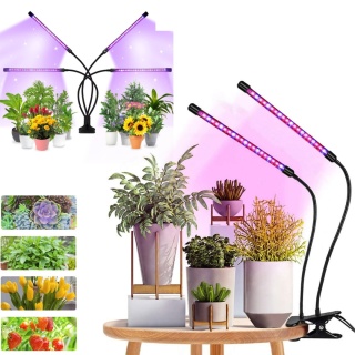 Lampa LED do uprawy roślin doświetlania wzrostu klips pełne spektrum