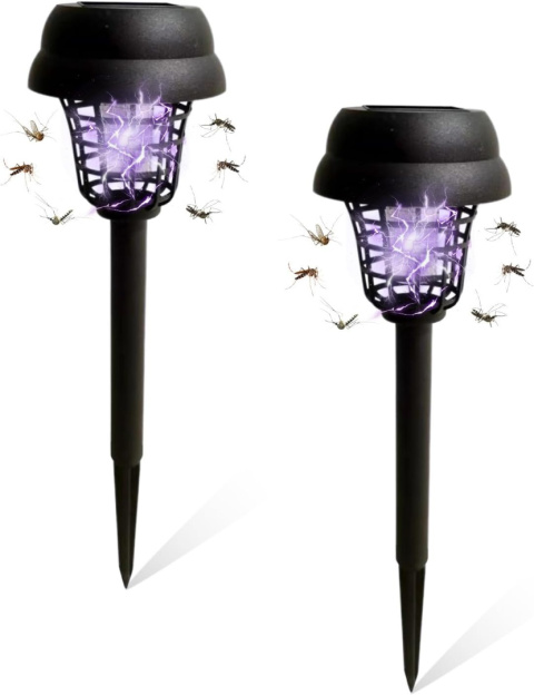 Lampa solarna na owady 2w1 lampka owadobójcza Grundig Lampa solarna na owady 2w1 lampka owadobójcza Grundig