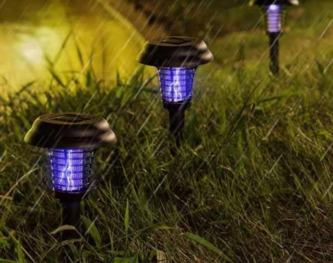 Lampa solarna na owady 2w1 lampka owadobójcza Grundig Lampa solarna na owady 2w1 lampka owadobójcza Grundig