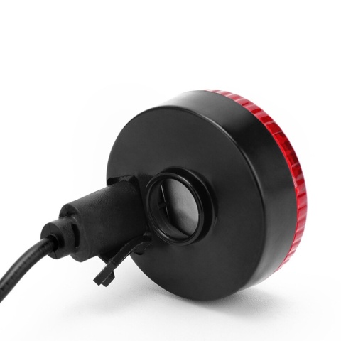 Lampka rowerowa przednia tylna USB lampki komplet zestaw wodoodporna