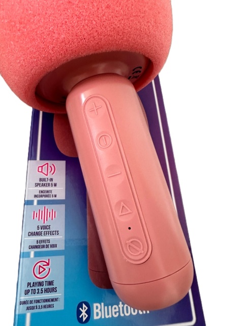 Mikrofon karaoke bezprzewodowy dla dzieci do śpiewania bluetooth