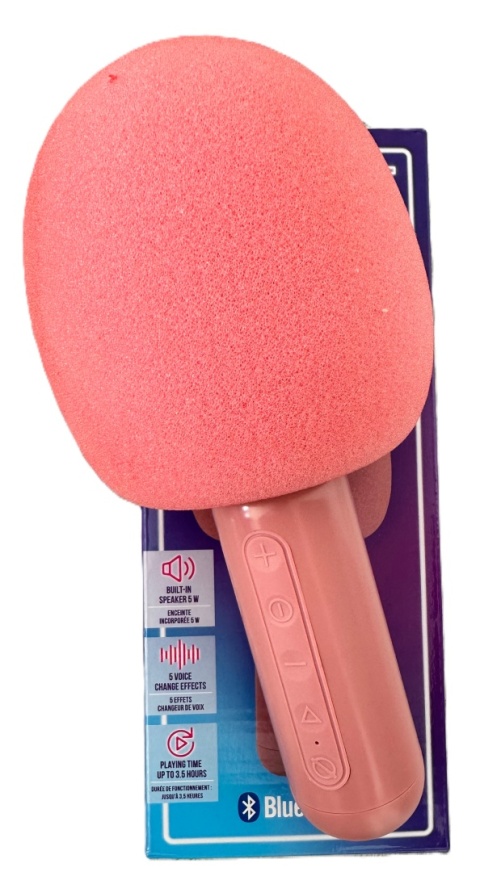 Mikrofon karaoke bezprzewodowy dla dzieci do śpiewania bluetooth