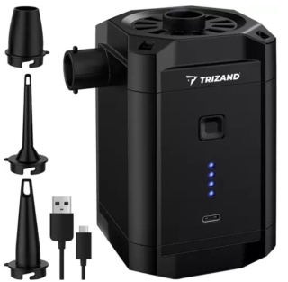 Pompka akumulatorowa do materaca basenu piłki elektryczna USB końcówki