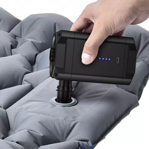 Pompka akumulatorowa do materaca basenu piłki elektryczna USB końcówki