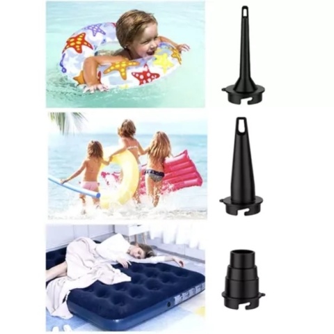 Pompka akumulatorowa do materaca basenu piłki elektryczna USB końcówki