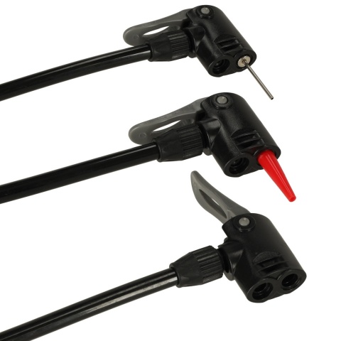 Pompka rowerowa z manometrem 11 bar podłogowa do roweru piłek ręczna