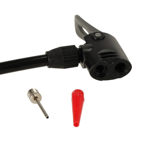 Pompka rowerowa z manometrem 11 bar podłogowa do roweru piłek ręczna