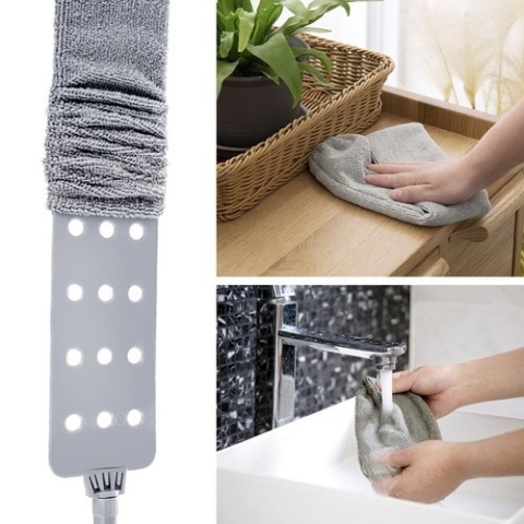 Szczotka do kurzu miotełka teleskopowa z dwoma nakładkami zmiotka 250cm