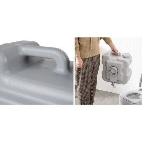 Toaleta przenośna turystyczna modułowa WC kempingowa na działke 20l