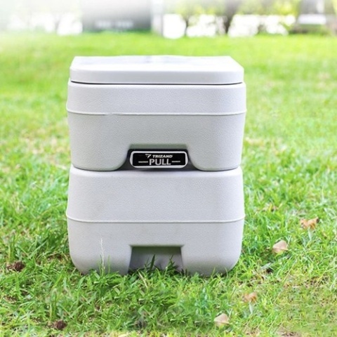 Toaleta przenośna turystyczna modułowa WC kempingowa na działke 20l