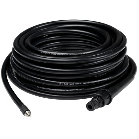 Wąż do czyszczenia rur kanalizacji 20m z adapterami do myjki ciśnieniowej