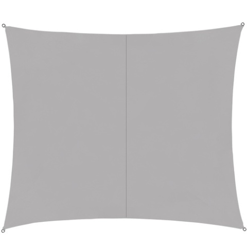 Żagiel przeciwsłoneczny 3x2m prostokątny do ogrodu tarasu szary