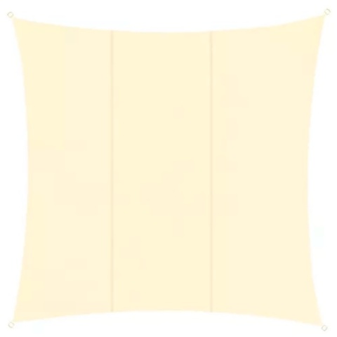 Żagiel przeciwsłoneczny 3,6x3,6m prostokątny do ogrodu tarasu beżowy
