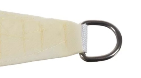 Żagiel przeciwsłoneczny 3,6x3,6m prostokątny do ogrodu tarasu beżowy