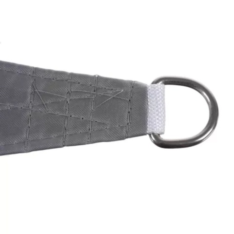 Żagiel przeciwsłoneczny 3,6x3,6m prostokątny do ogrodu tarasu szary