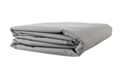 Żagiel przeciwsłoneczny 4x3m prostokątny do ogrodu tarasu szary