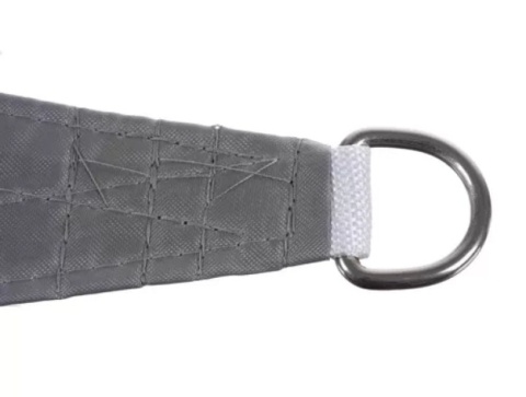 Żagiel przeciwsłoneczny 4x3m prostokątny do ogrodu tarasu szary