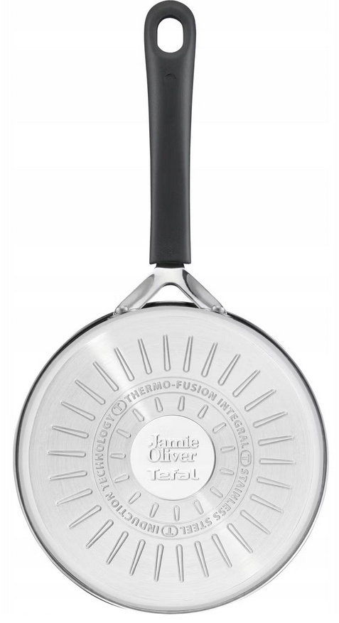 Zestaw garnków Tefal Jamie Oliver 6 el. garnek rondel pokrywki gaz indukcja