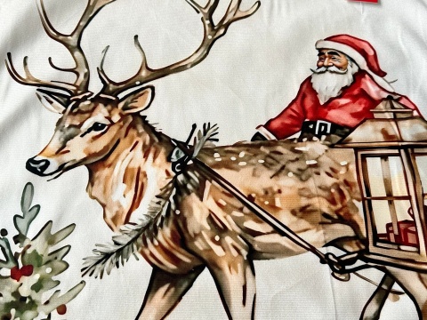 4x poszewki Świąteczne 45 x 45 na poduszki Boże Narodzenie poszewka 7028