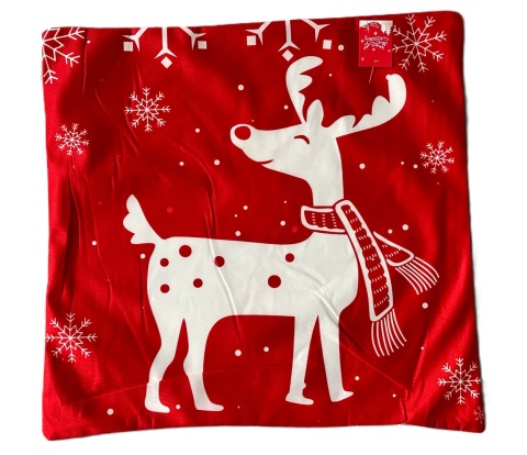 4x poszewki Świąteczne 45 x 45 na poduszki Boże Narodzenie poszewka 7029