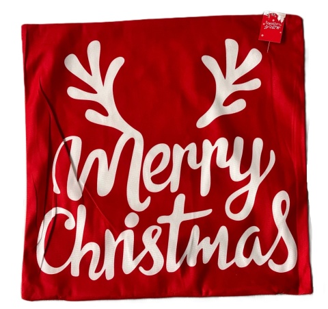 4x poszewki Świąteczne 45 x 45 na poduszki Boże Narodzenie poszewka 7029