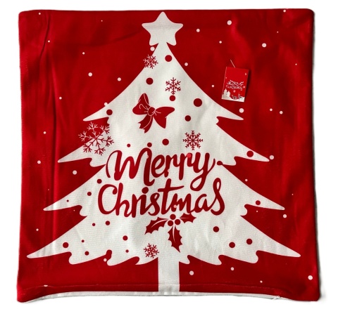 4x poszewki Świąteczne 45 x 45 na poduszki Boże Narodzenie poszewka 7029