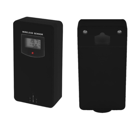 Bezprzewodowa Stacja Pogody LCD Czujnik Barometr Wilgotność Zegar Temperatura