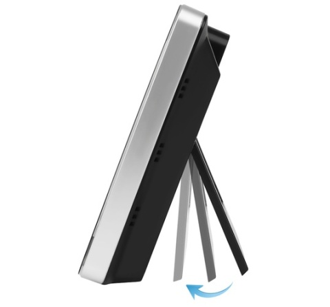 Bezprzewodowa Stacja Pogody LCD Czujnik Barometr Wilgotność Zegar Temperatura