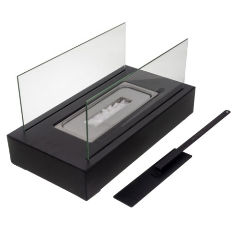 Biokominek wolnostojący na stół do domu taras bezdymny na bioetanol