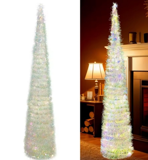 Choinka stożek stożkowa 150cm dekoracja ozdoba