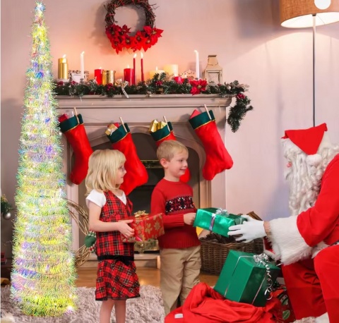 Choinka stożek stożkowa 150cm dekoracja ozdoba